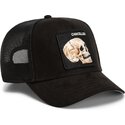 mutzen-gebogen-schwarz-snapback-suede-cancelled-skull-microsuede-the-farm-goorin-bros