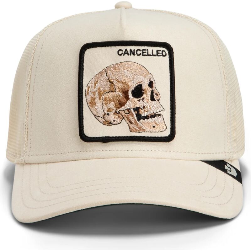 mutzen-gebogen-beige-snapback-suede-cancelled-skull-microsuede-the-farm-goorin-bros