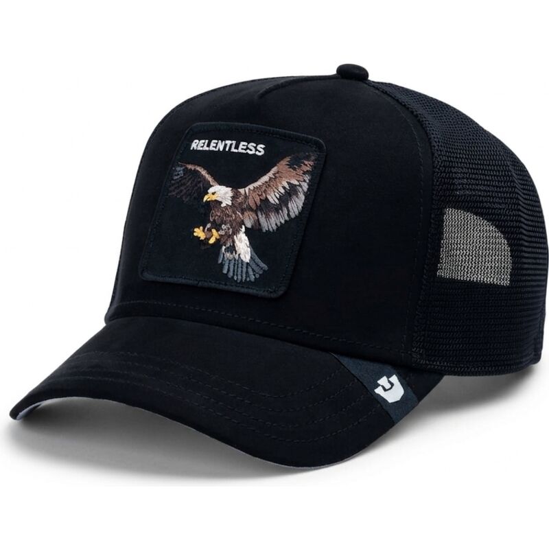 mutzen-gebogen-schwarz-snapback-suede-relentless-eagle-microsuede-the-farm-goorin-bros
