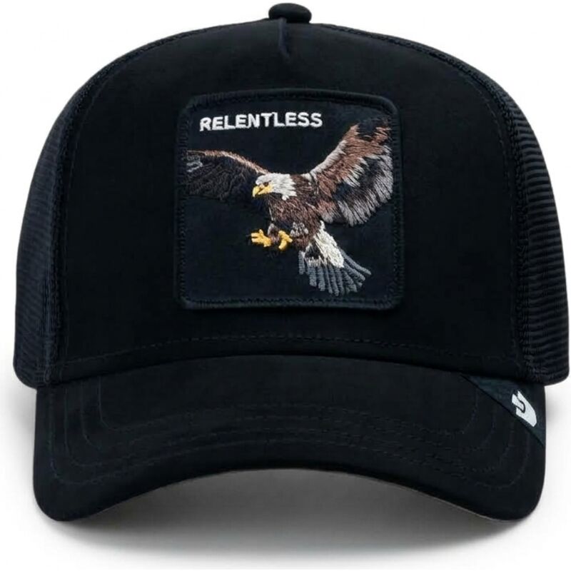 mutzen-gebogen-schwarz-snapback-suede-relentless-eagle-microsuede-the-farm-goorin-bros