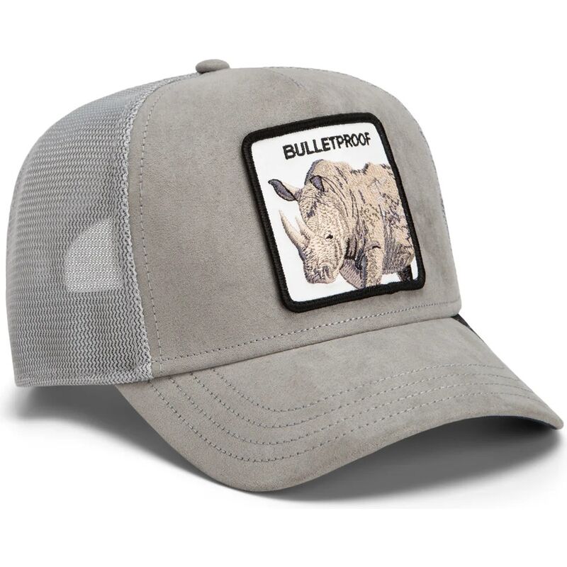 cappello-curvo-grigio-snapback-suede-rhino-microsuede-bulletproof-the-farm-goorin-bros
