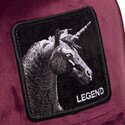 cappello-curvo-rosso-snapback-velour-legend-the-farm-goorin-bros
