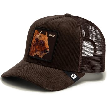 Mützen gebogen braun snapback Corduroy Grit Ridgeline The Farm Goorin Bros.
