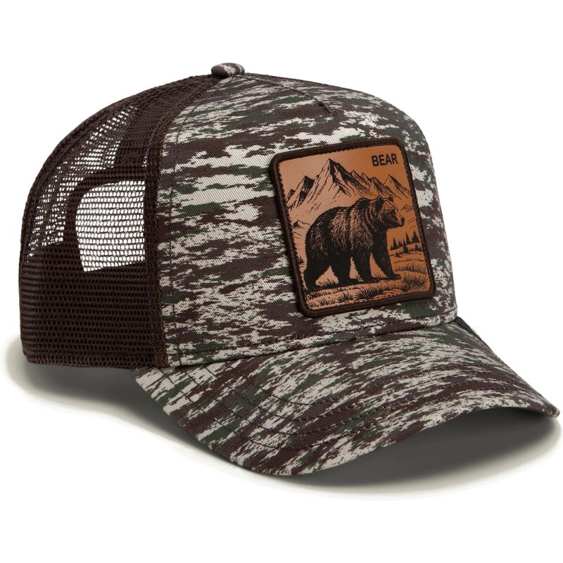 cappello-curvo-mimetizzazione-snapback-engraved-bear-camo-glitch-the-farm-goorin-bros