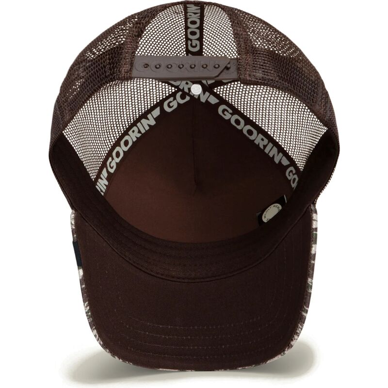 casquette-trucker-camouflage-et-marron-ours-engraved-bear-camo-glitch-the-farm-goorin-bros casquette-trucker-camouflage-et-marron-ours-engraved-bear-camo-glitch-the-farm-goorin-bros