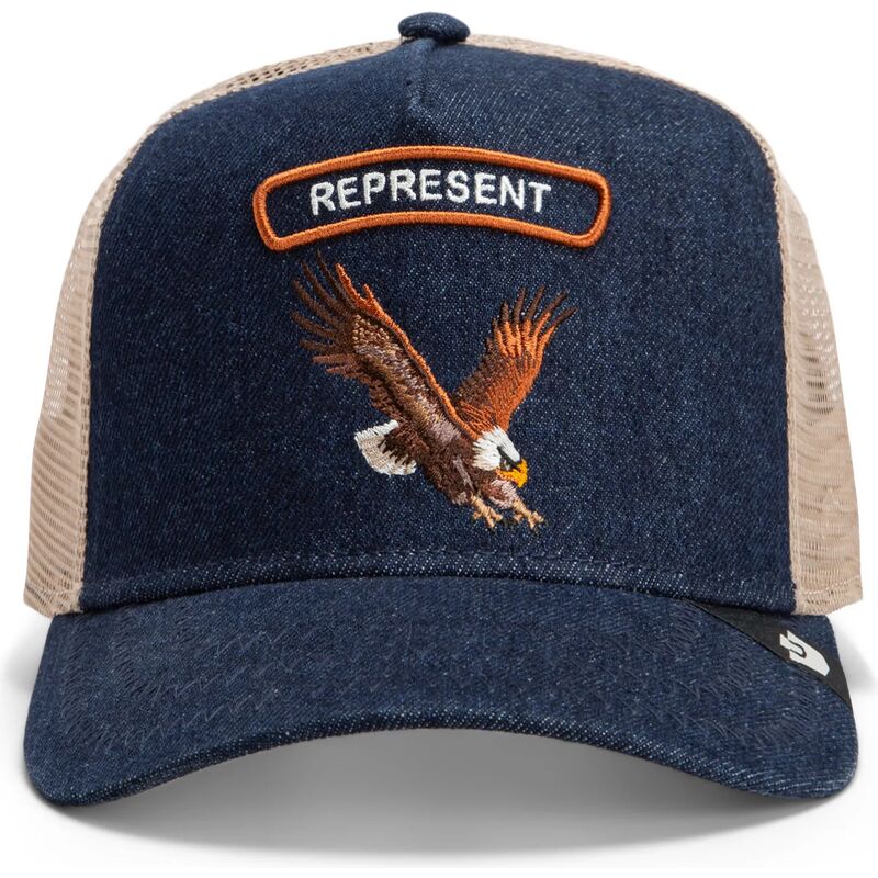 cappello-curvo-blu-marino-snapback-represent-rocker-denim-after-dark-the-farm-goorin-bros
