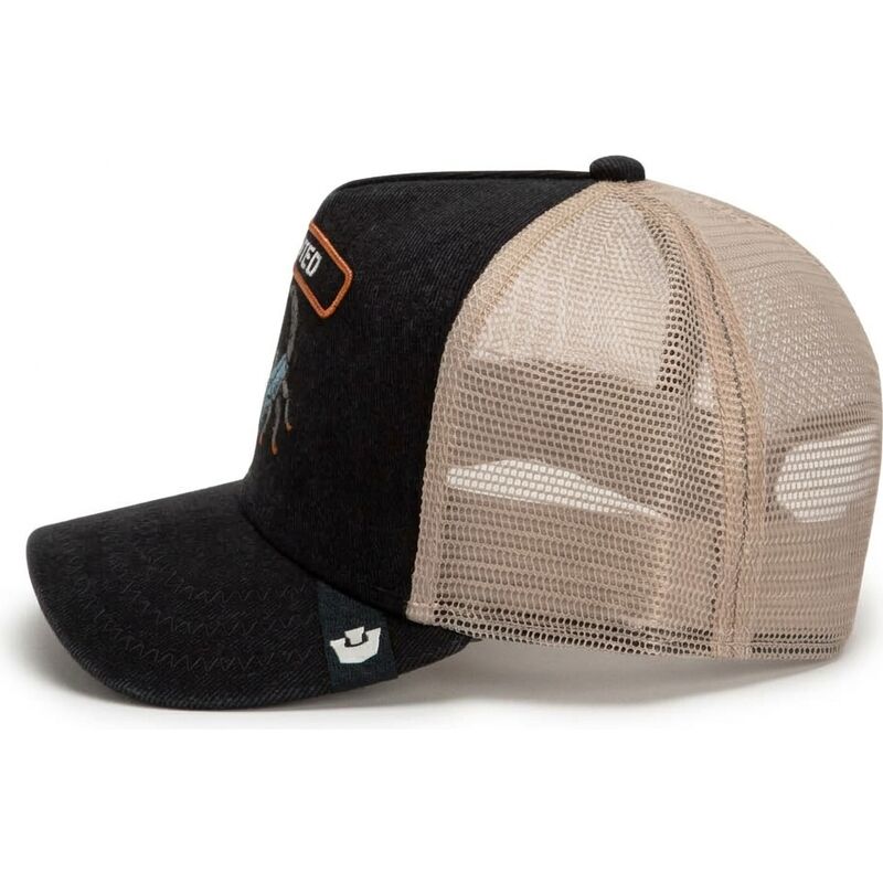 cappello-curvo-nero-snapback-wanted-rocker-denim-after-dark-the-farm-goorin-bros