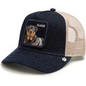 cappello-curvo-blu-marino-snapback-guard-denim-after-dark-the-farm-goorin-bros