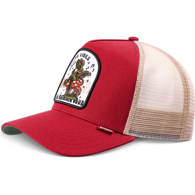 mutzen-gebogen-rot-snapback-hft-do-nothing-club-weird-vibes-frog-von-djinns mutzen-gebogen-rot-snapback-hft-do-nothing-club-weird-vibes-frog-von-djinns
