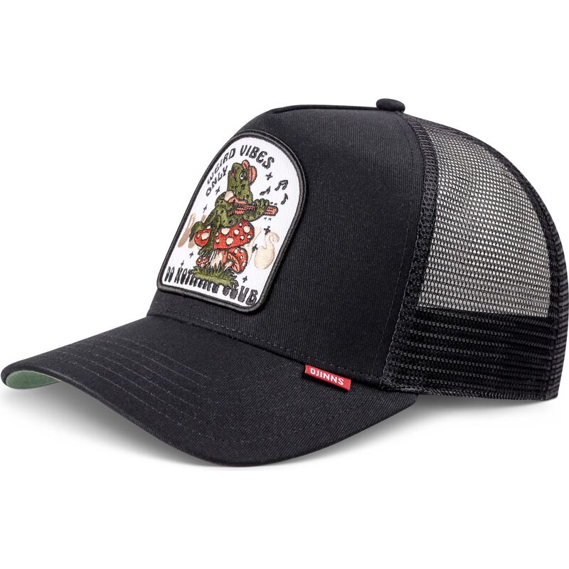 cappello-curvo-nero-snapback-hft-do-nothing-club-weird-vibes-frog-di-djinns