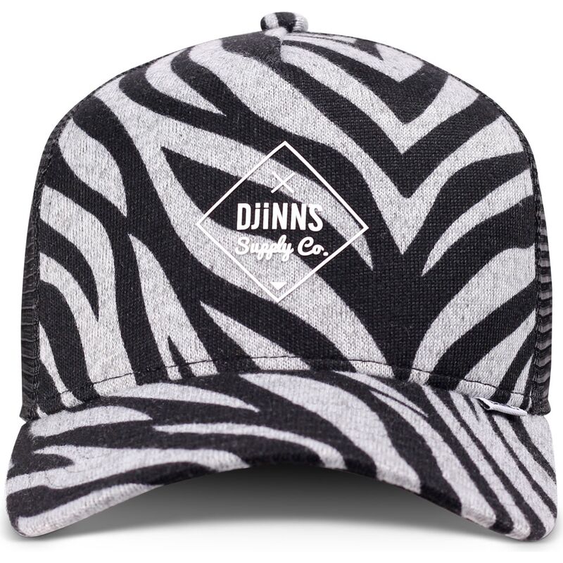 cappello-curvo-nero-snapback-hft-rubbertigerstripes-di-djinns