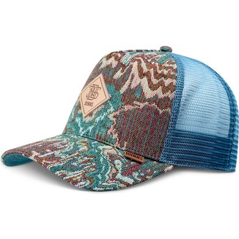 Cappello curvo multicolore snapback HFT Color Explo di Djinns