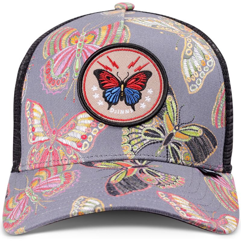 cappello-curvo-multicolore-snapback-hft-butterfly-linen-di-djinns