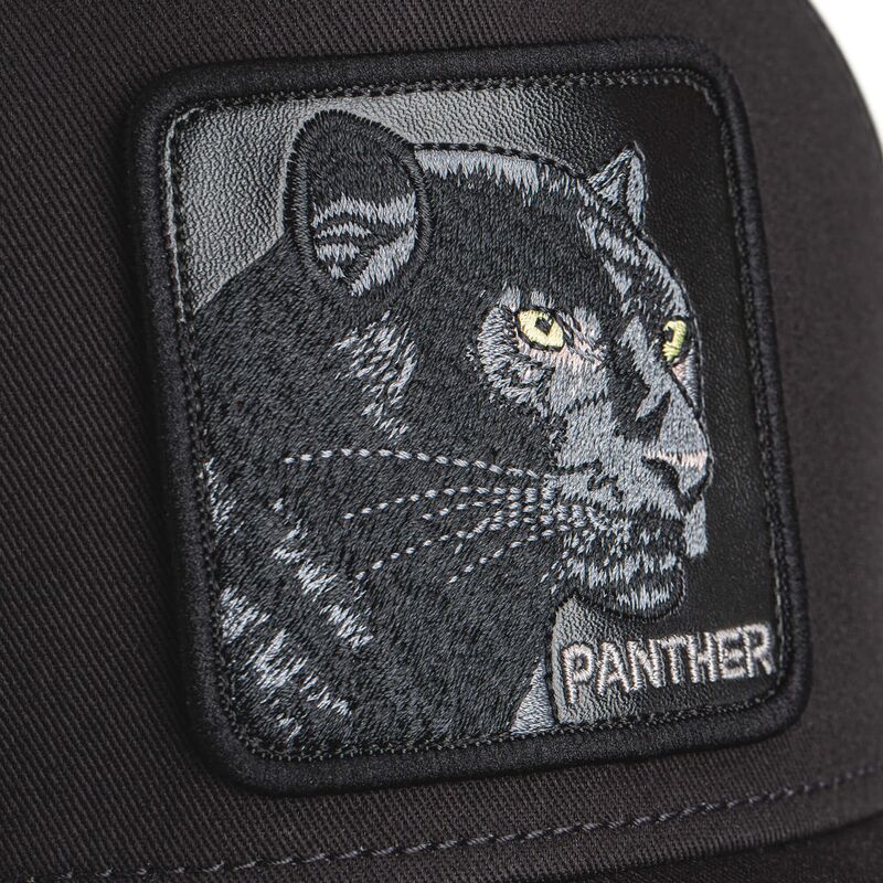 schwarze-trucker-kappe-panther-the-black-panther-core-combo-the-farm-von-goorin-bros