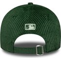 cappello-curvo-verde-snapback-9forty-m-crown-chunky-cord-dei-los-angeles-dodgers-mlb-di-new-era