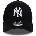 casquette-courbee-noire-snapback-9forty-entry-cord-new-york-yankees-mlb-new-era