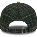 mutzen-gebogen-grun-verstellbares-band-9twenty-mix-check-der-new-york-yankees-mlb-von-new-era