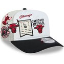 cappello-curvo-bianco-snapback-hardwood-classics-9fifty-a-frame-precurved-dei-chicago-bulls-nba-di-new-era
