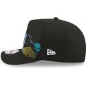 mutzen-gebogen-schwarz-snapback-9fifty-a-frame-precurved-skyline-der-los-angeles-dodgers-mlb-von-new-era