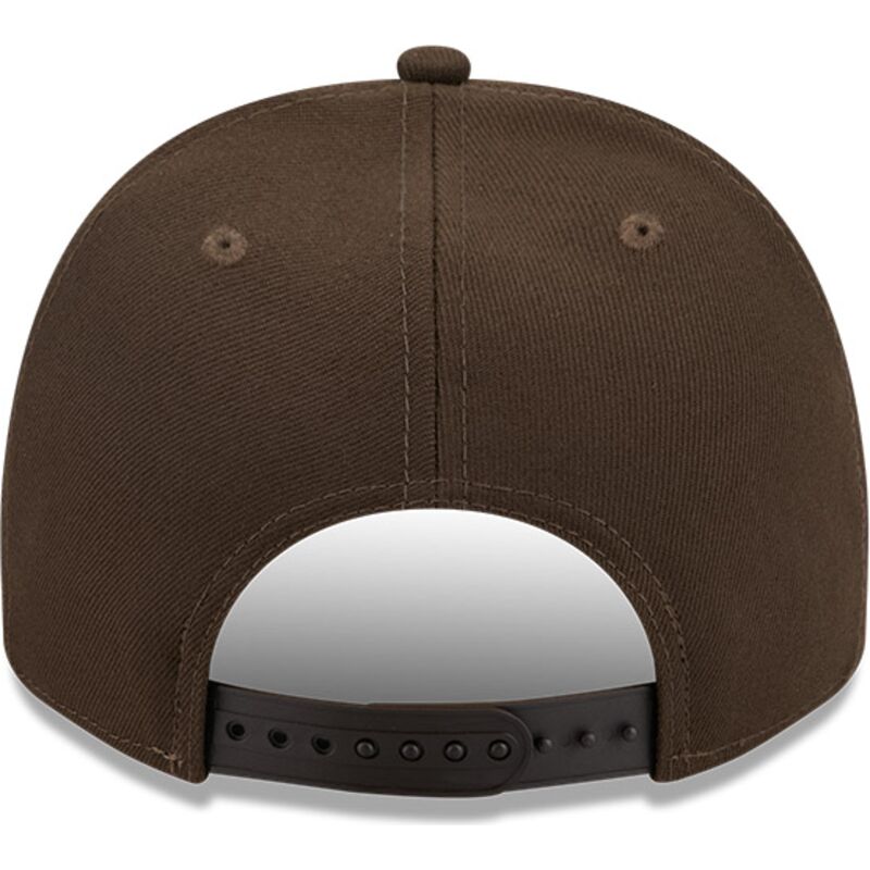 cappello-curvo-marrone-snapback-9fifty-a-frame-precurved-visor-pin-dei-atlanta-braves-mlb-di-new-era