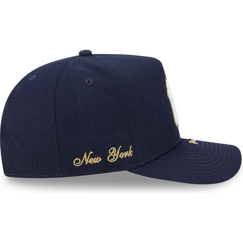 cappello-curvo-blu-marino-snapback-9fifty-a-frame-precurved-visor-pin-dei-new-york-yankees-mlb-di-new-era cappello-curvo-blu-marino-snapback-9fifty-a-frame-precurved-visor-pin-dei-new-york-yankees-mlb-di-new-era