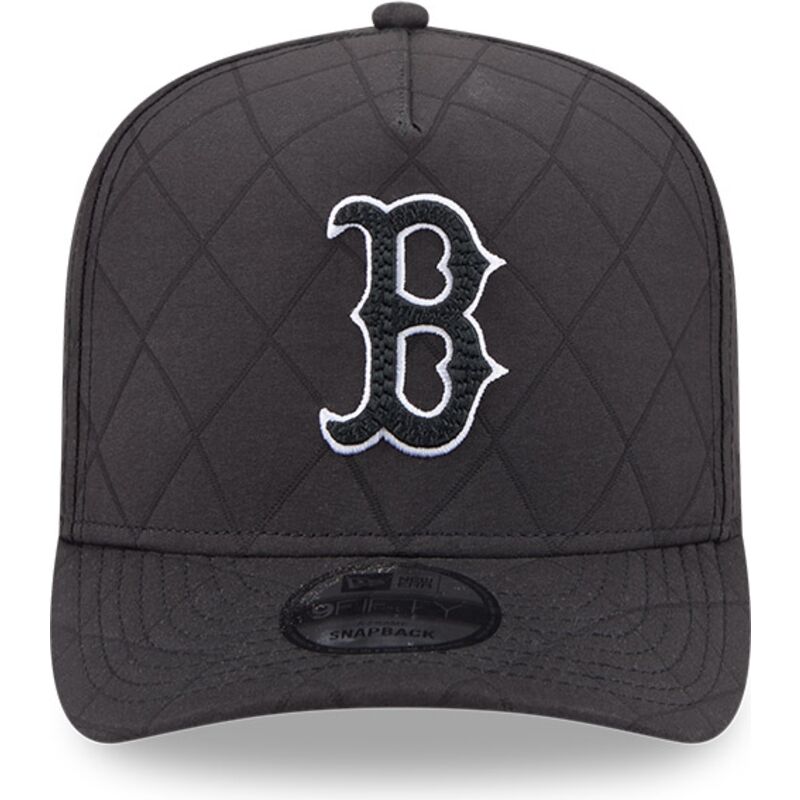 cappello-curvo-nero-snapback-9fifty-a-frame-precurved-checkered-dei-boston-red-sox-mlb-di-new-era cappello-curvo-nero-snapback-9fifty-a-frame-precurved-checkered-dei-boston-red-sox-mlb-di-new-era