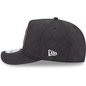 cappello-curvo-nero-snapback-9fifty-a-frame-precurved-checkered-dei-boston-red-sox-mlb-di-new-era