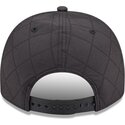 cappello-curvo-nero-snapback-9fifty-a-frame-precurved-checkered-dei-boston-red-sox-mlb-di-new-era