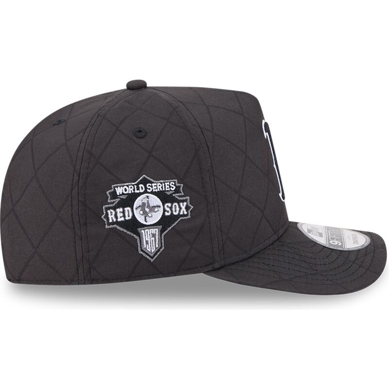 mutzen-gebogen-schwarz-snapback-9fifty-a-frame-precurved-checkered-der-boston-red-sox-mlb-von-new-era mutzen-gebogen-schwarz-snapback-9fifty-a-frame-precurved-checkered-der-boston-red-sox-mlb-von-new-era
