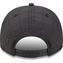 cappello-curvo-nero-snapback-9fifty-a-frame-precurved-checkered-dei-los-angeles-dodgers-mlb-di-new-era