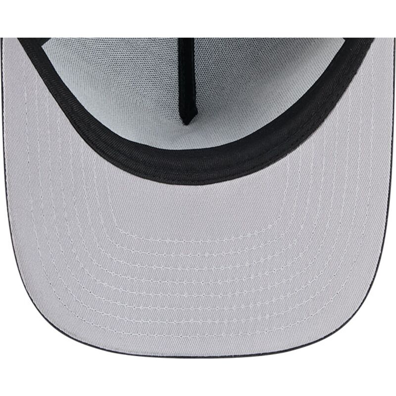 cappello-curvo-nero-snapback-9fifty-a-frame-precurved-checkered-dei-los-angeles-dodgers-mlb-di-new-era