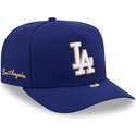 cappello-curvo-blu-snapback-9fifty-a-frame-precurved-visor-pin-dei-los-angeles-dodgers-mlb-di-new-era