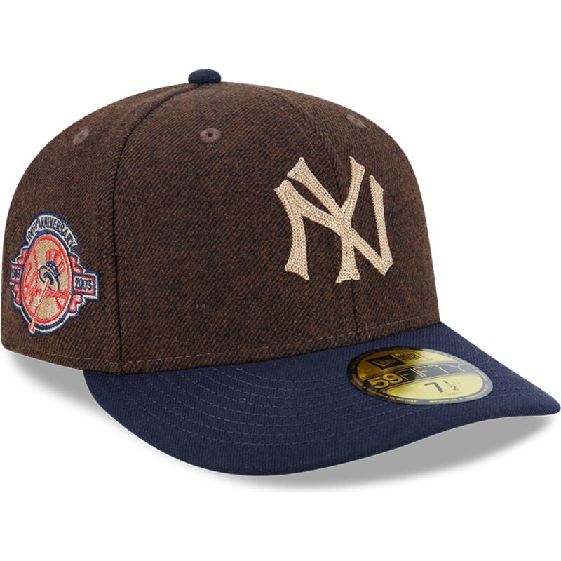 casquette-courbee-marron-et-bleue-ajustee-59fifty-precurved-new-york-yankees-mlb-new-era casquette-courbee-marron-et-bleue-ajustee-59fifty-precurved-new-york-yankees-mlb-new-era