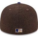 mutzen-gebogen-braun-angepasst-59fifty-precurved-der-los-angeles-dodgers-mlb-von-new-era