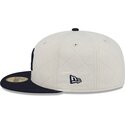 cappello-piatto-bianco-aderente-59fifty-checkered-dei-new-york-yankees-mlb-di-new-era
