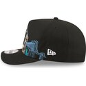 cappello-curvo-nero-snapback-9fifty-a-frame-precurved-skyline-dei-new-york-yankees-mlb-di-new-era