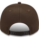 mutzen-gebogen-braun-snapback-9fifty-a-frame-precurved-visor-pin-der-new-york-yankees-mlb-von-new-era