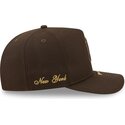 cappello-curvo-marrone-snapback-9fifty-a-frame-precurved-visor-pin-dei-new-york-yankees-mlb-di-new-era