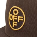 cappello-piatto-marrone-snapback-off-embroidered-twill-di-l-ab-c-o-off-white