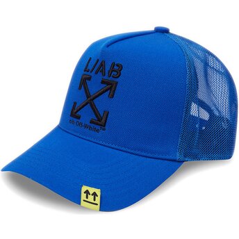 Cappello curvo blu snapback Clamp Arrows di L/AB c/o Off-White™