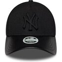 cappello-curvo-nero-cinghia-regolabile-9forty-m-crown-a-frame-fabric-mix-dei-new-york-yankees-mlb-di-new-era
