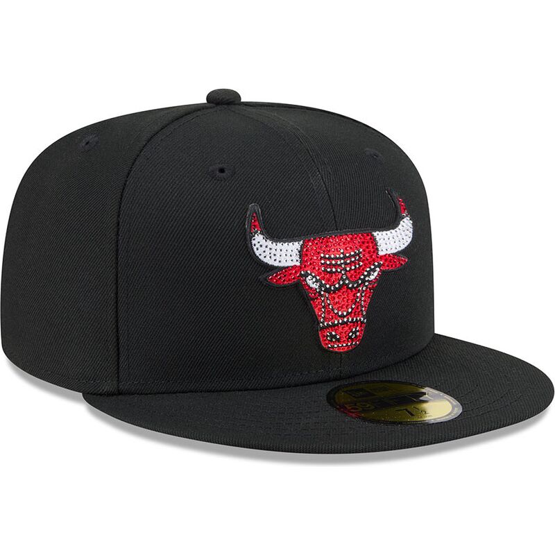 mutzen-flach-schwarz-angepasst-59fifty-rhinestone-badge-der-chicago-bulls-nba-von-new-era