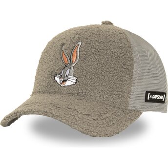 Mützen gebogen grau snapback LOO14 BUN Bugs Bunny Looney Tunes von Capslab
