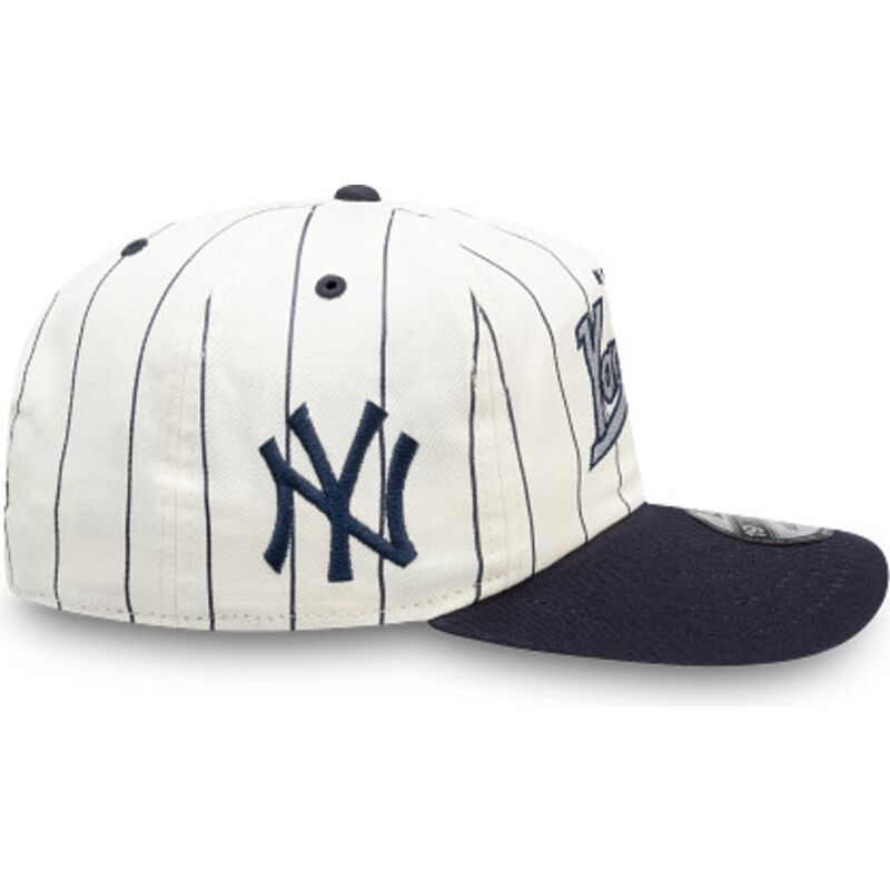 cappello-curvo-blu-marino-snapback-19twenty-pinstripe-dei-new-york-yankees-mlb-di-new-era