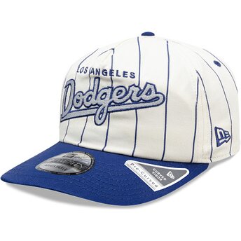 Mützen gebogen blau snapback 19TWENTY Pinstripe der Los Angeles Dodgers MLB von New Era