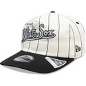 cappello-curvo-nero-snapback-19twenty-pinstripe-dei-chicago-white-sox-mlb-di-new-era