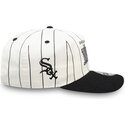 casquette-courbee-noire-et-blanche-snapback-19twenty-pinstripe-chicago-white-sox-mlb-new-era