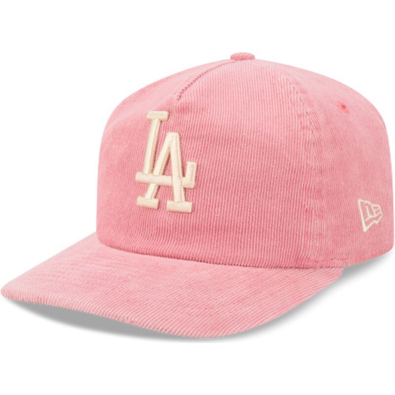 cappello-curvo-rosa-cinghia-regolabile-19twenty-precurved-corduroy-pastel-dei-los-angeles-dodgers-mlb-di-new-era cappello-curvo-rosa-cinghia-regolabile-19twenty-precurved-corduroy-pastel-dei-los-angeles-dodgers-mlb-di-new-era