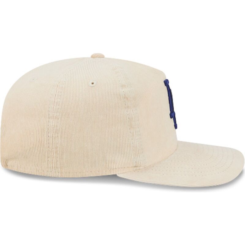 mutzen-gebogen-beige-verstellbares-band-19twenty-precurved-corduroy-pastel-der-los-angeles-dodgers-mlb-von-new-era