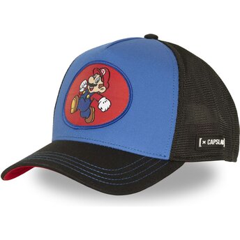 Mützen gebogen blau snapback SMB3 MAR Bros. Mario Super Mario Bros. von Capslab